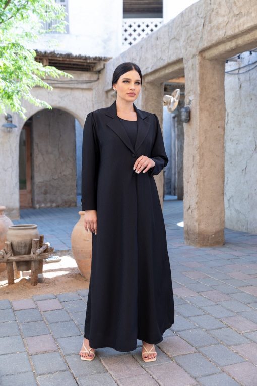 Jacket Cut Abaya without Inner Dress