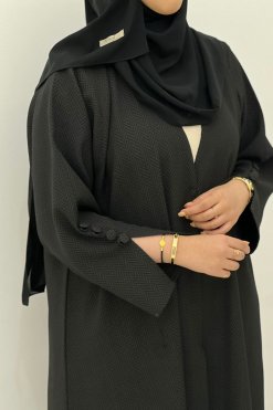 Crepe Barsalon Abaya