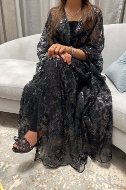 ABB0323014 2 Embroidery toll Abaya