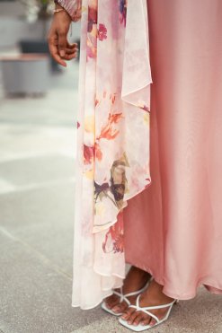 CUC 0323009 5 Floral Abaya