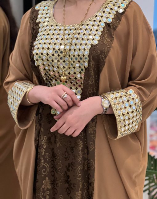 Crepe siwaay Abaya