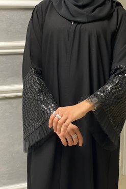8 3 Crepe Barsalon Abaya