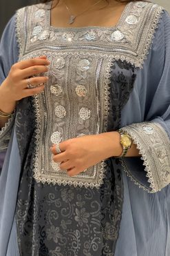 Crepe siwaay Abaya