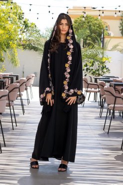 Embroidery abaya 10 CUC 0523006 5 Embroidery abaya
