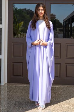 CUC 0523005 3 Lilac Bahrini Abaya