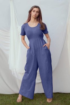 CUC 0523003 4 Linen Jumpsuit