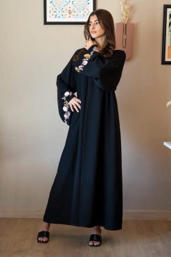 Embroidery abaya 8 CUC 0523006 3 Embroidery abaya