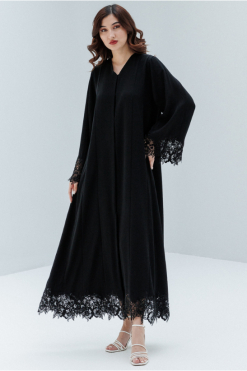 1683721549 554 Lace Abaya in Black