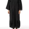 MOIRR2303 Black Criss-Cross Linen Abaya