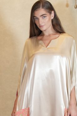 Silk beige colour Daraa