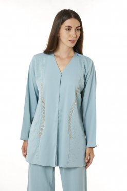 Light Blue Zoom Top and Pants Set 6 MOI0623083 2 Light Blue Zoom Top and Pants Set