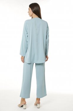 Light Blue Zoom Top and Pants Set 7 MOI0623083 3 Light Blue Zoom Top and Pants Set