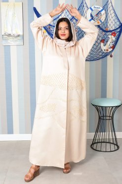 Beads embellished bisht abaya 9 3816 4 Beads embellished bisht abaya