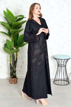 3815 3 Beads embellished abaya