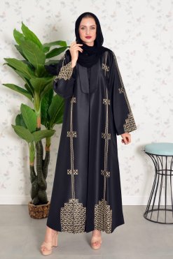 3813 5 Embroidered abaya