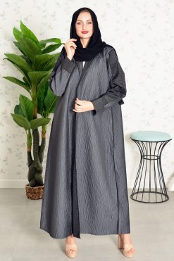 عباية مطبوعة ذاتيًا 10 3812 5 Self printed abaya