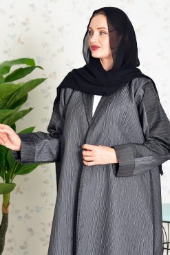 عباية مطبوعة 9 3812 4 Self printed abaya