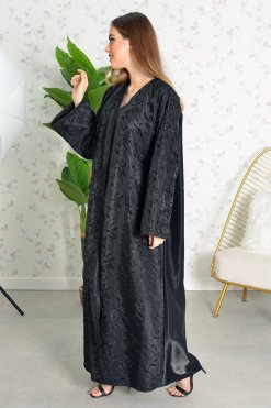 3811 3 Embroidered abaya