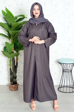 3810 6 Beads embellished abaya