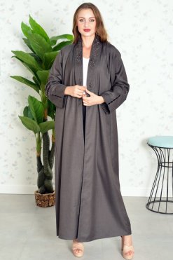 3810 3 Beads embellished abaya