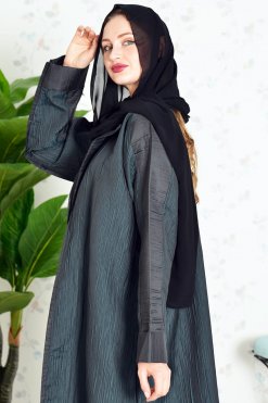 عباية مطبوعة 9 3808 4 Self printed abaya