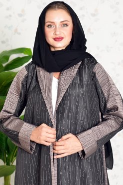 3806 4 Self printed abaya