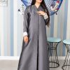 3804 1 Lace embellished abaya