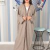 Embroidered bisht abaya