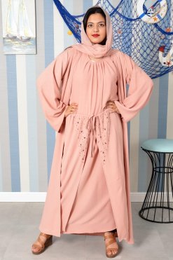 3798 6 3 piece abaya set