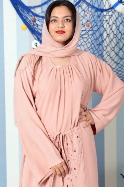 3798 5 3 piece abaya set