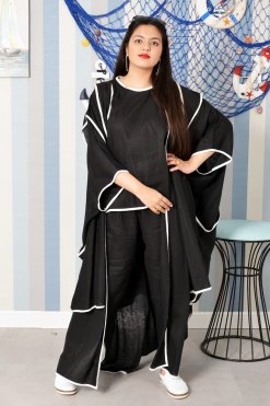 3796 1 Black travel abaya