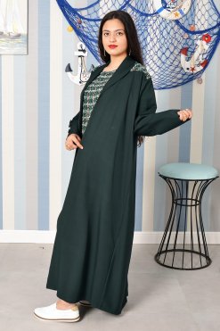 3794 4 Green travel abaya