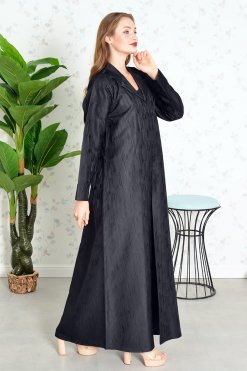 3786 4 Self printed abaya