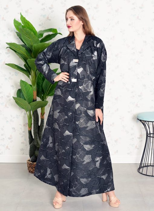 Self printed abaya