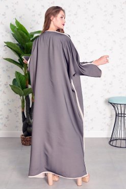 3778 6 Plain bisht abaya