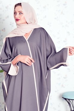 3778 4 Plain bisht abaya