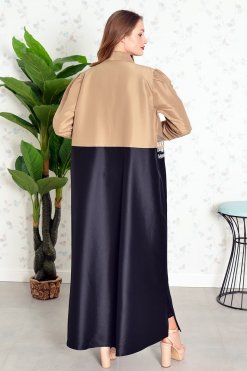3768 6 Beads embellished abaya