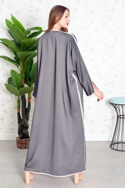 3766 7 Plain bisht abaya