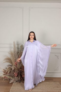 Abaya Dress - Lilac 7 CUS 0723001 3 Abaya Dress - Lilac