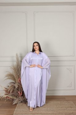 Abaya Dress - Lilac 9 CUS 0723001 5 Abaya Dress - Lilac
