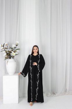 CUS 0723006 3 Luxe Georgette Abaya