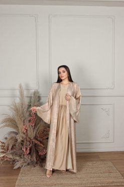 Luxe Gold Abaya Set 7 CUS 0723007 3 Luxe Gold Abaya Set