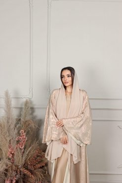 Luxe Gold Abaya Set 8 CUS 0723007 4 Luxe Gold Abaya Set
