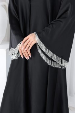 CUS 0723015 11 Silver Elegance Abaya