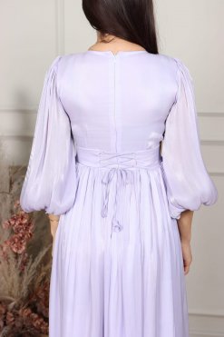 CUS 0723016 4 Whimsical Lilac Dress