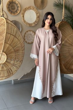 SGT258 4 Pink Abaya
