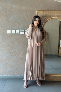 SGT259 3 Flowy Abaya