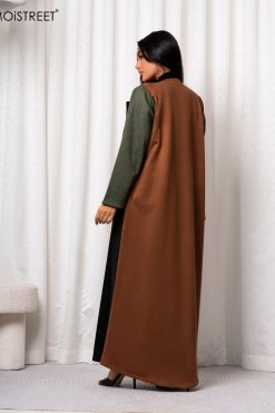 MOi202492 4 2 MOiSTREET Handmade Barbie Crepe Abaya