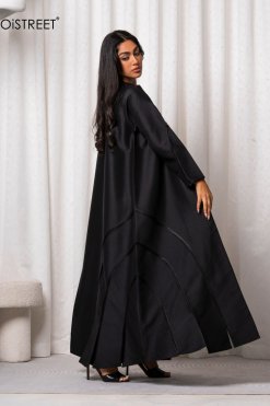 MOi202493 4 2 MOiSTREET Handmade Victoria Satin Abaya