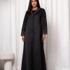 MOiSTREET Handmade Victoria Satin Abaya